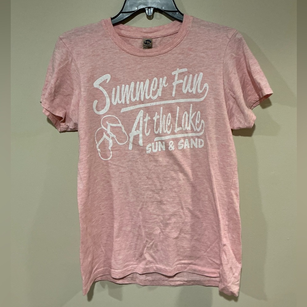 New Agenda Light Pink Graphic Tee